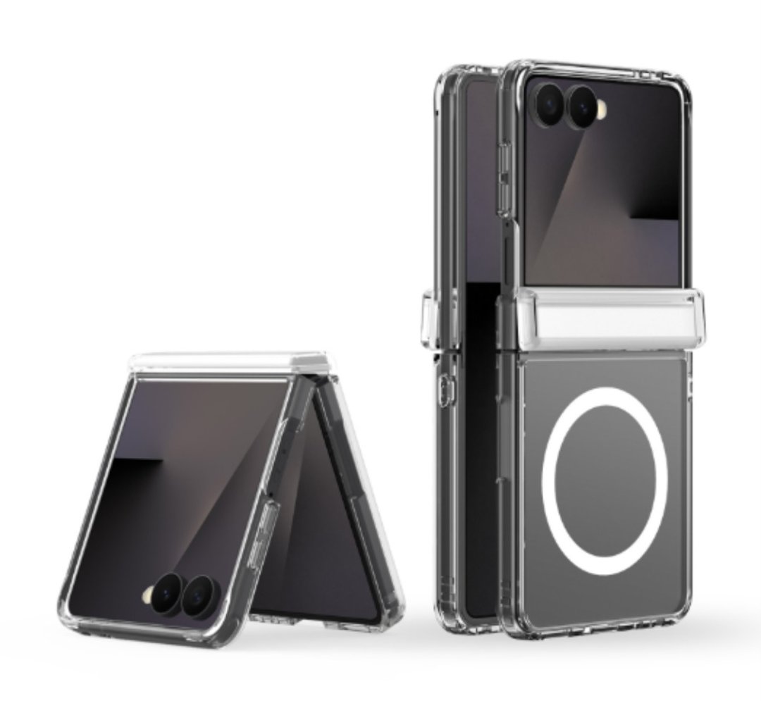 Dux Ducis | Clin Mag 系列三星 Galaxy Z Flip8 磁吸透明保护壳 - 手机壳/手机套 - 其他材质 透明