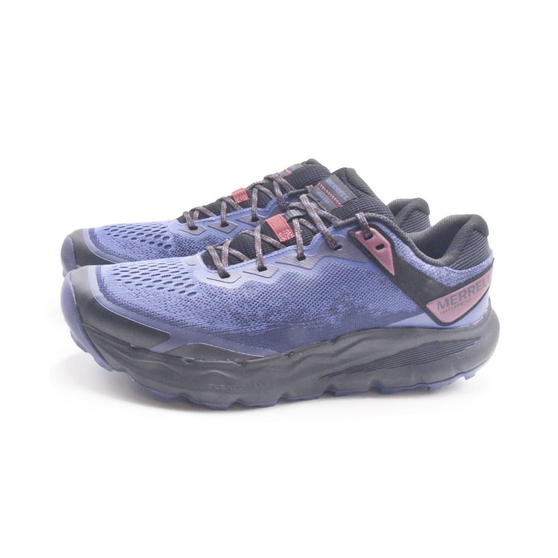 MERRELL NOVA 4 WP轻量户外越野健行鞋 男鞋-蓝紫色 - 男款运动鞋/球鞋 - 其他材质 