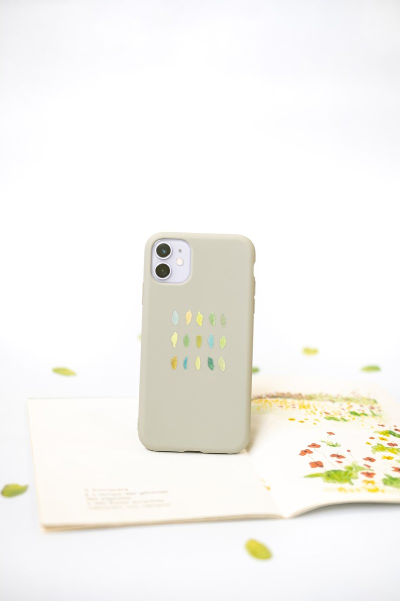 Foliage / 浅灰 / 全包软壳手机壳 - 手机壳/手机套 - 塑料 