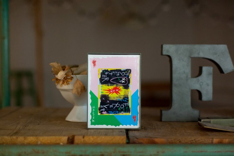 作品15号明信片 - 卡片/明信片 - 纸 多色