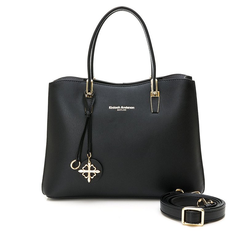 【金安德森】Camille 简约托特包-优雅黑 - 手提包/手提袋 - 真皮 黑色