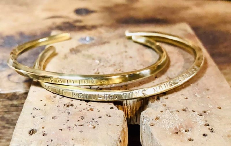 【一日体验】 黄铜手镯 / 金工 / 手镯 - 金工/饰品 - 铜/黄铜 