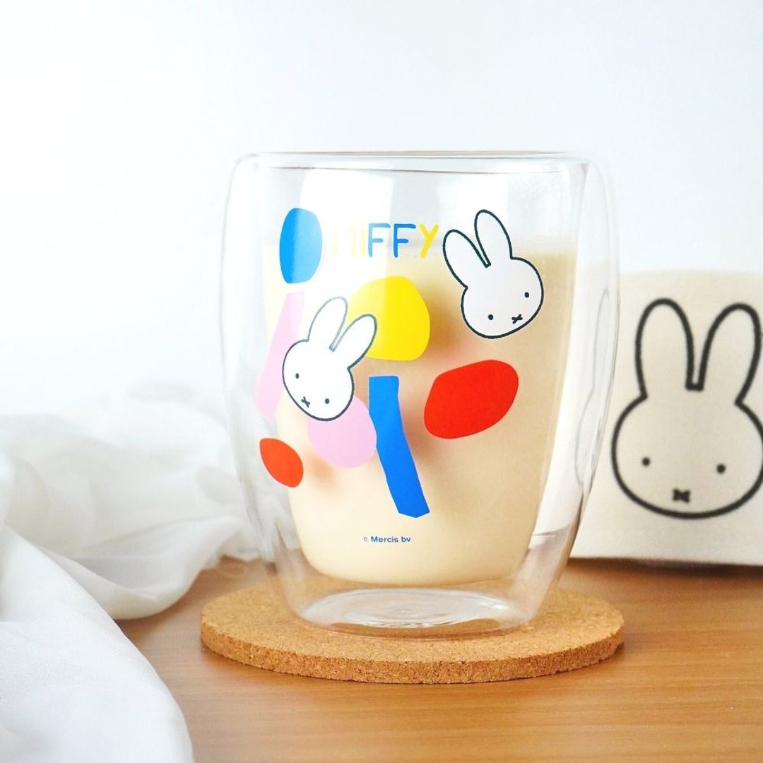 MIFFY授权-米飞兔 双层玻璃杯 - 玻璃杯 - 玻璃 透明
