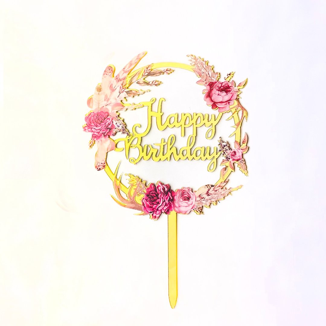 加价购 HAPPY BIRTHDAY插卡 - 其他 - 压克力 