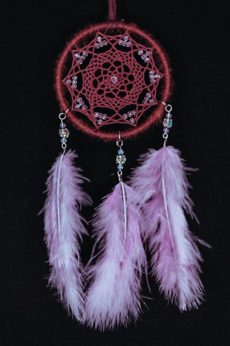 纯手工捕梦网 Handmade Dreamcatcher－【星点 －紫色】 - 摆饰 - 其他材质 紫色