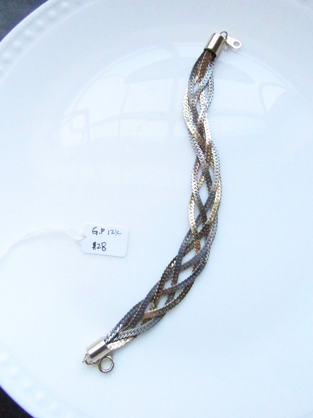 Vintage Thick Multi Strands Gold Anklet - 脚链/脚环 - 贵金属 金色