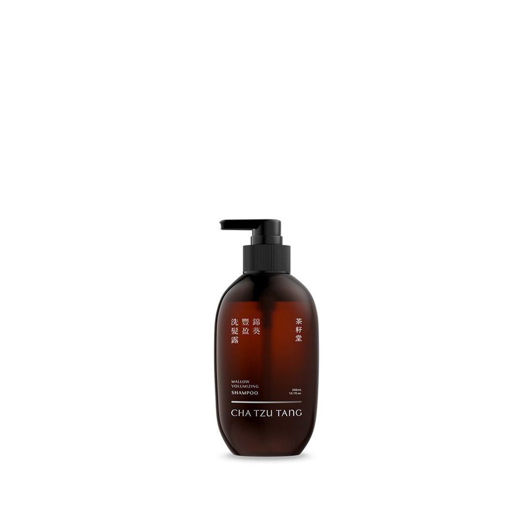 【茶籽堂】锦葵丰盈洗发露 300mL(油性头皮/细软发/扁塌发/滋养发) - 洗发用品 - 植物．花 