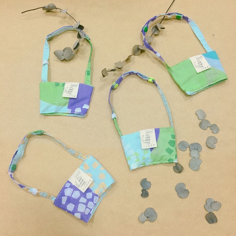 双面卷卷杯套 / 四重奏 - 随行杯提袋/水壶袋 - 棉．麻 多色