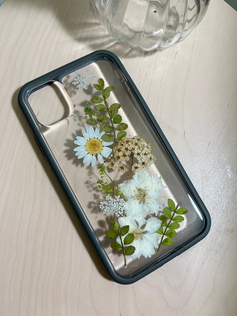 原创 押花手机壳x 插花系押花  犀牛盾 空压壳 iphone 压花手机壳 - 手机壳/手机套 - 压克力 