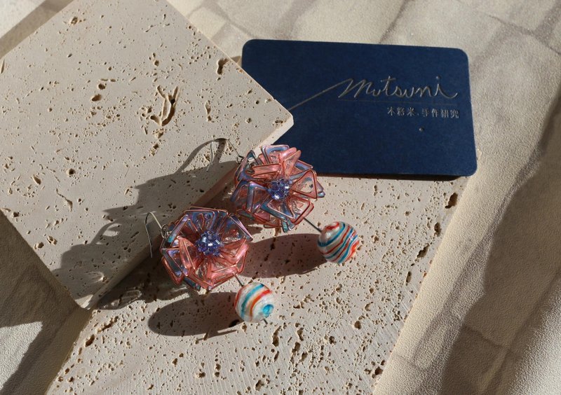 开心泡泡糖/耳环. 耳夹 - 耳环/耳夹 - 树脂 多色