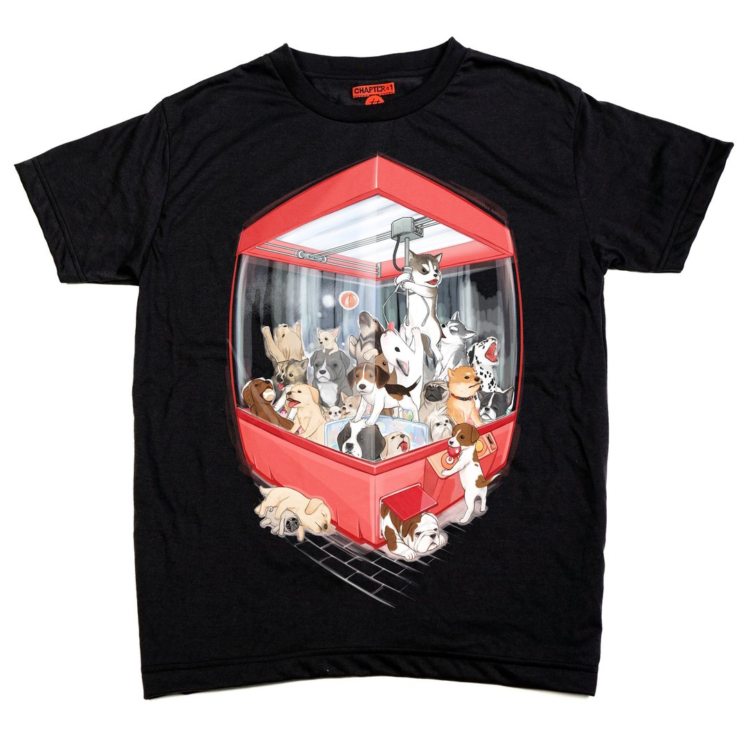Cranegame group of dog soft unisex men woman  Chapter One T-shirt - 男装上衣/T 恤 - 棉 白色