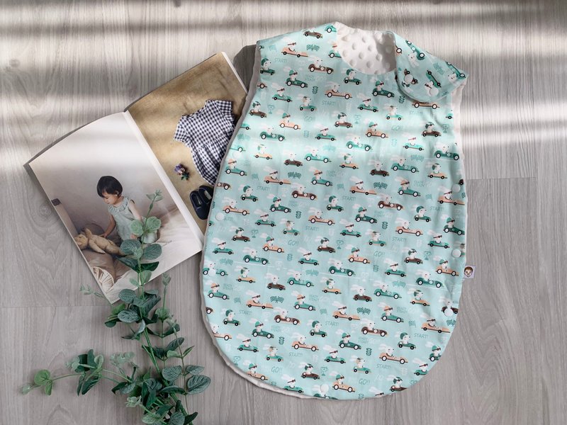 拉风的赛车兔 防踢被 防踢背心 弥月礼 - 其他 - 棉．麻 黄色