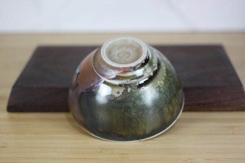 【送礼好物】120ml 天目釉 柴烧茶杯 茶碗 莺歌名家叶敏祥作品 - 茶具/茶杯 - 瓷 