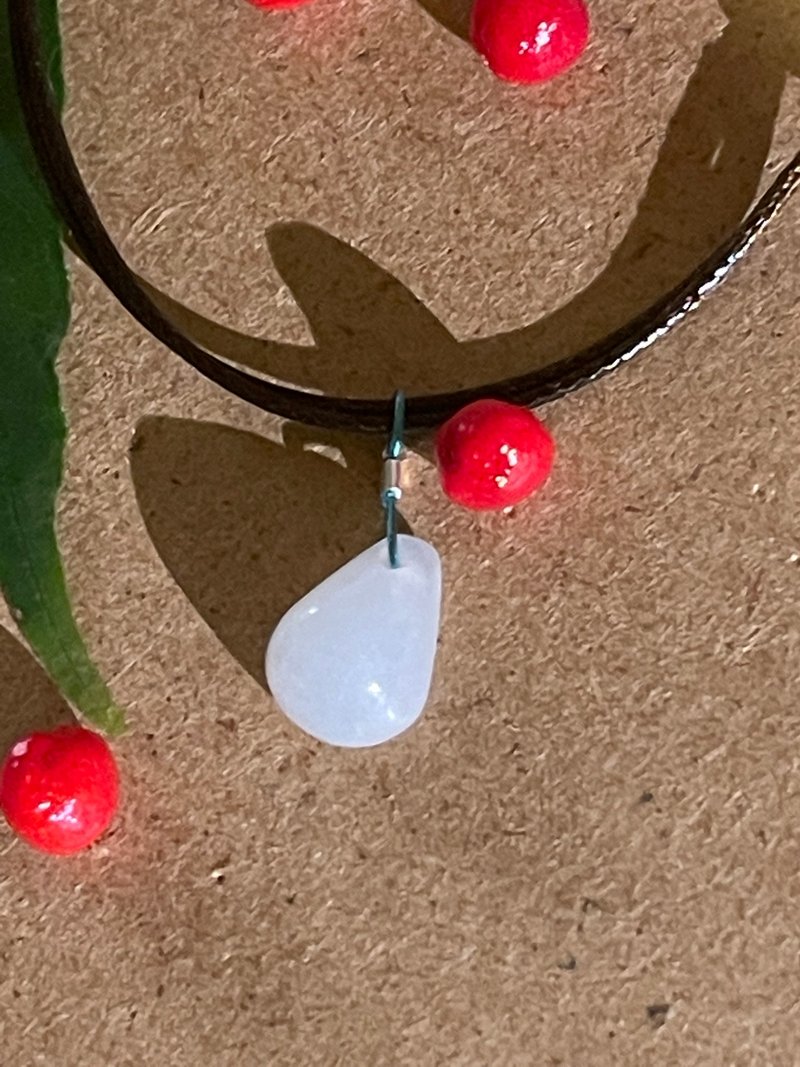 翡翠吊坠手环 缅甸玉 无优化 天然A货翡翠 底质细致冰胶感 - 手链/手环 - 玉石 