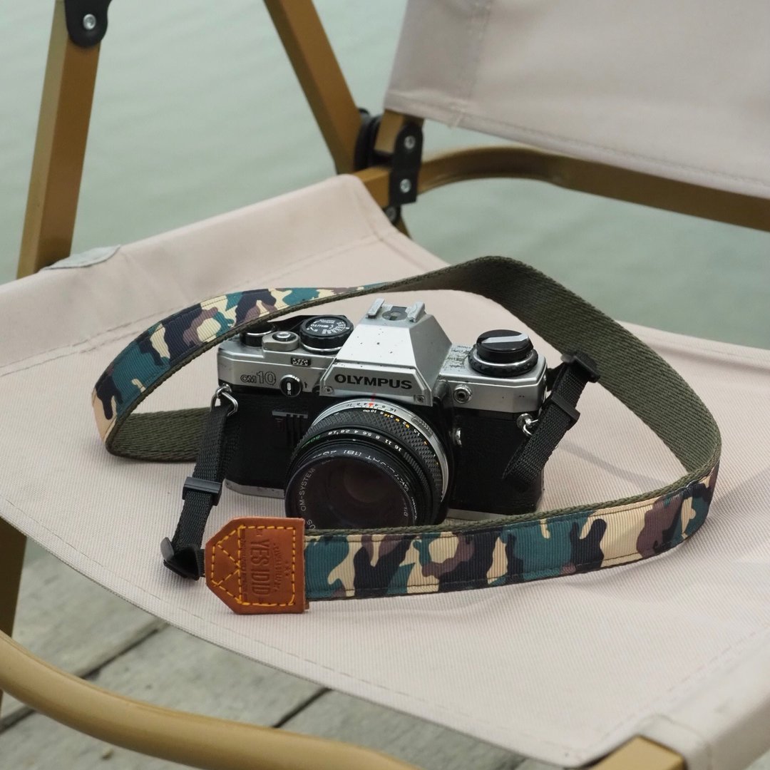 Worker / SMALL SIZE / CAMERA STRAP by YESIDID - 相机背带/脚架 - 人造皮革 咖啡色