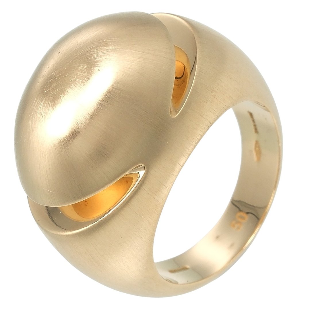 【日本直送】宝格丽 戒指 卡布里 10号 指轮 18K ગણું 亮黄金 约10.7g BVLGARI【二手】A级 - 戒指 - 贵金属 金色