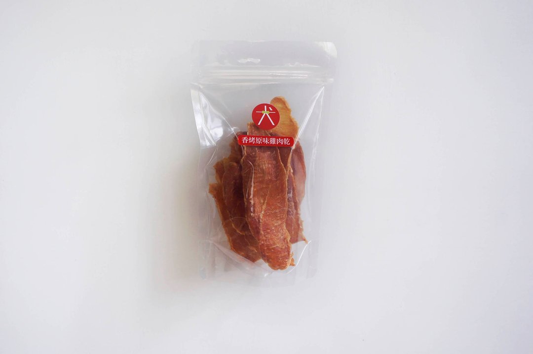 手工天然。香烤原味鸡肉干 宠物零食 - 猫罐头/鲜食 - 新鲜食材 橘色