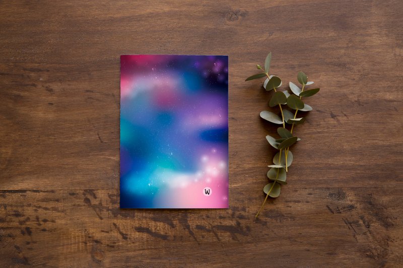 疗愈星空 紫色棉花糖 自填日期行事历年历笔记本_洛可可2021 手帐 - 年历/台历 - 纸 