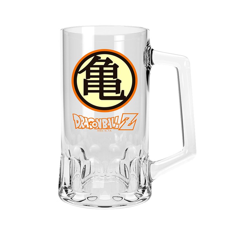 官方授权七龙珠高身有柄玻璃杯 啤酒杯500mL - 玻璃杯 - 玻璃 透明