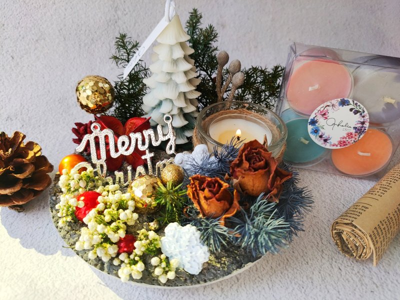 圣诞夜之梦扩香烛台-赠5ML香氛精油 - 香薰/精油/线香 - 其他材质 