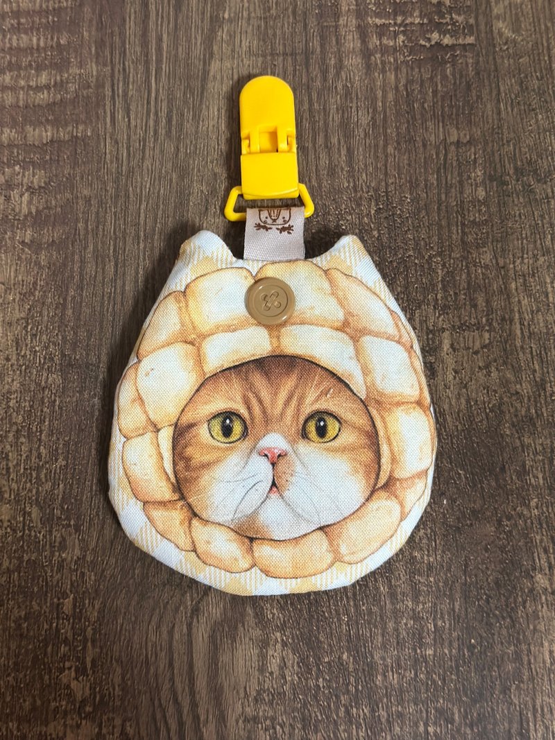 平安符袋 护身符袋 现货 猫咪 猫猫 - 平安符/符袋 - 棉．麻 多色