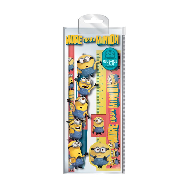 【英国直出】 Minions小小兵迷你兵团五合一文具套装 - 其他书写用品 - 塑料 多色