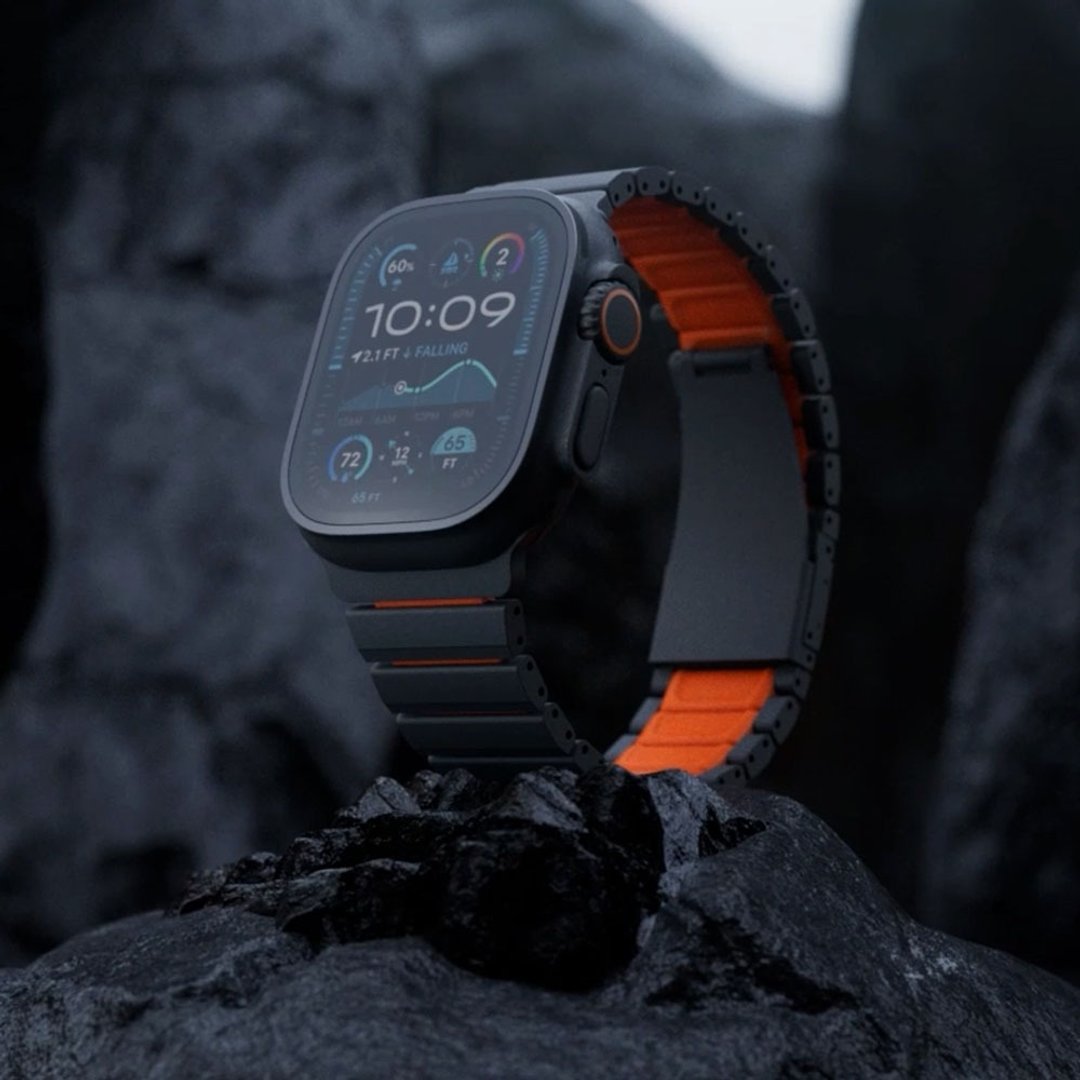 UNIQ 新加坡 Strova Flex Apple Watch 不锈钢调节表带 - 其他 - 硅胶 多色