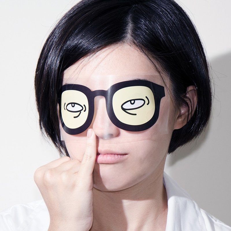 白目变脸贴－僵尸脸 派对 婚礼 直播 - 贴纸 - 防水材质 