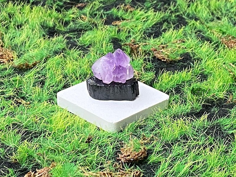 黑碧玺 紫晶骨干 | 招财开运 避邪保平安 | 入厝 礼品 快速出货 - 摆饰 - 水晶 多色