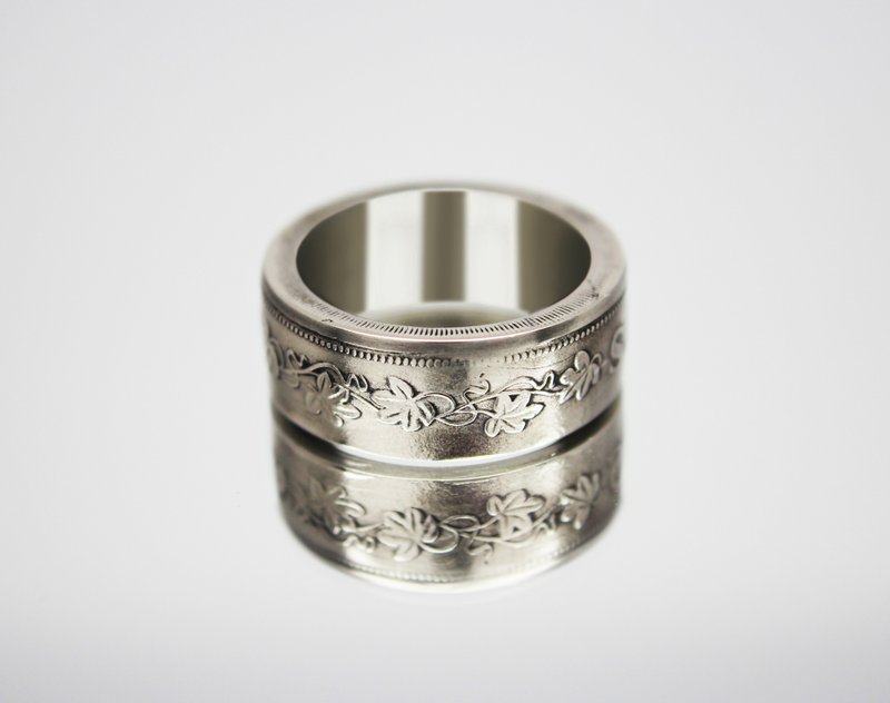 Malta Coin Ring 5 cents 1977 coin rings for men coin rings for women - 戒指 - 其他金属 