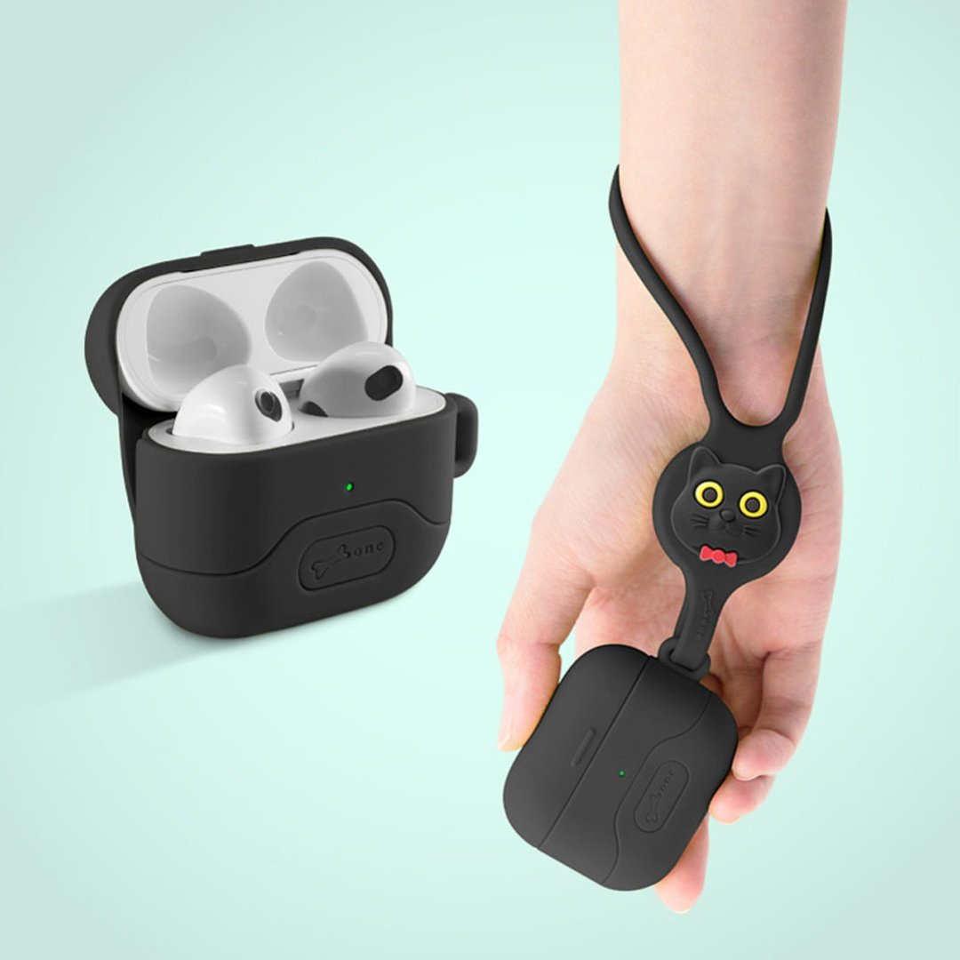Bone 蹦克/ AirPods 3 手挂保护套 - 数码小物 - 硅胶 多色
