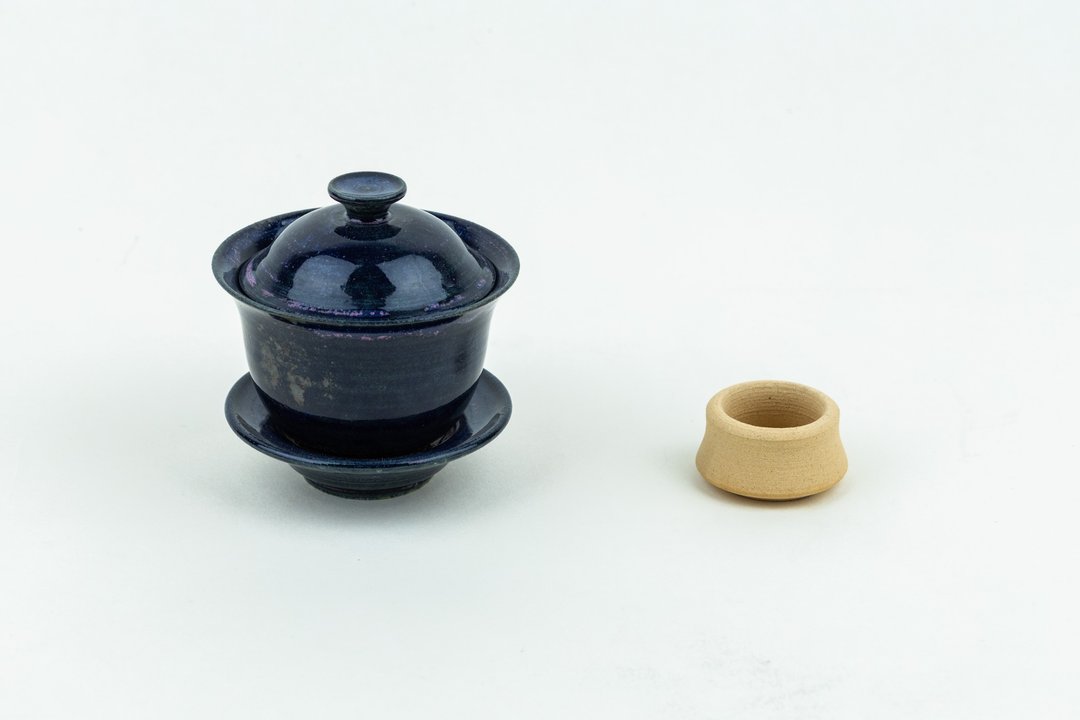 小盖碗-星蓝 - 茶具/茶杯 - 陶 蓝色