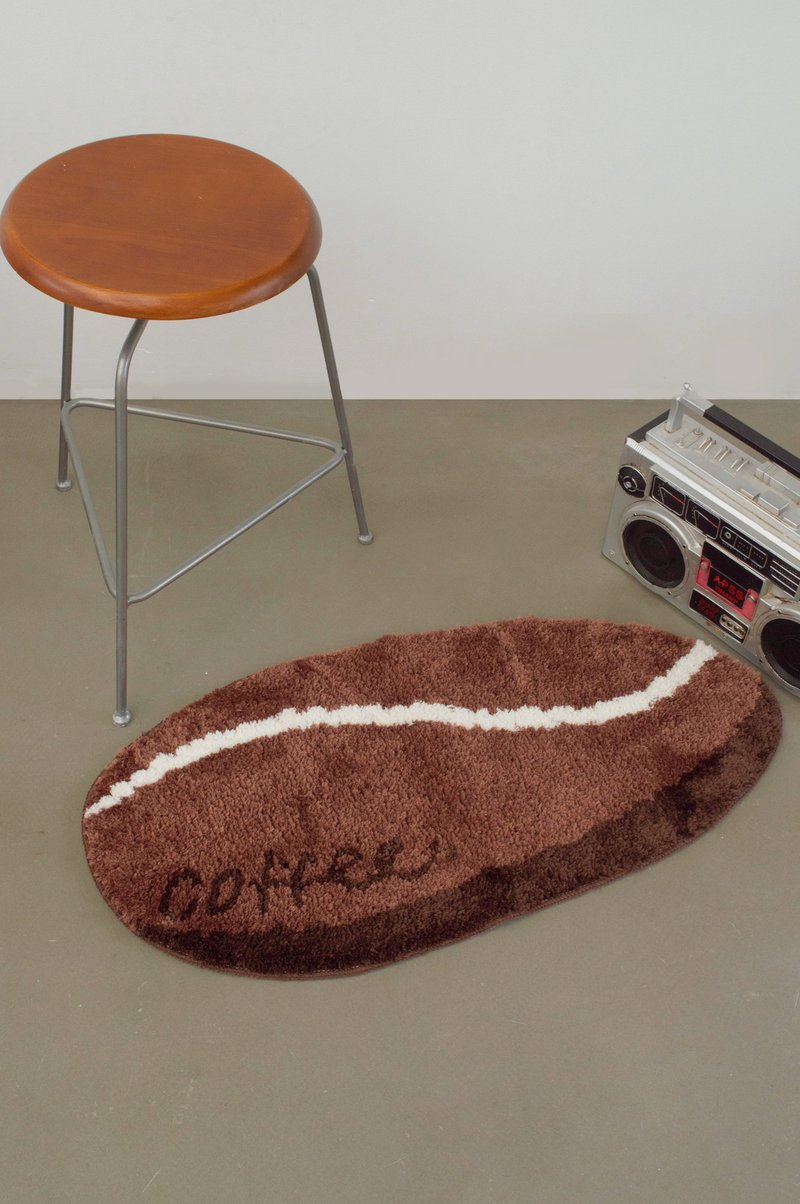 coffee bean! 咖啡豆植絨地毯 地垫 加厚雲感舒適! - 地垫/地毯 - 聚酯纤维 咖啡色