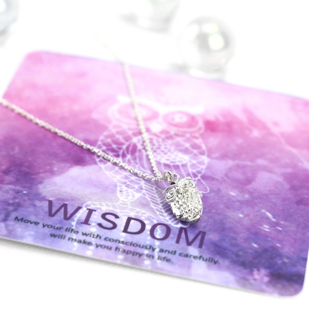 Wisdom, Have A Nice Day Collection - 项链 - 纯银 