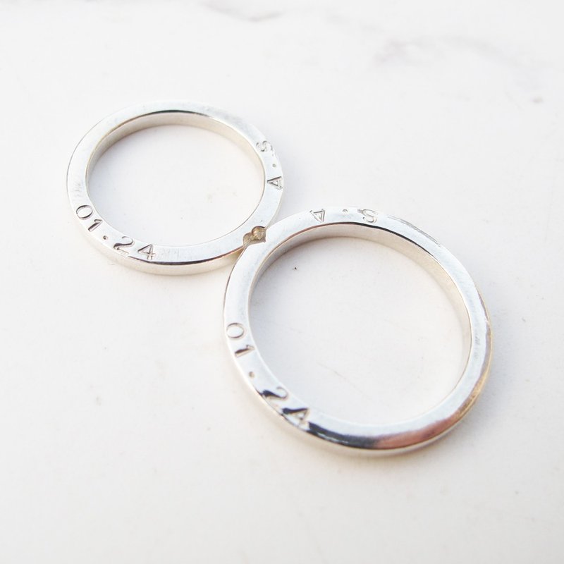 DIY手工银饰教学卷 | 文化币可 |爱的狂想曲 纯银情侣对戒 | 大员 - 金工/饰品 - 纯银 