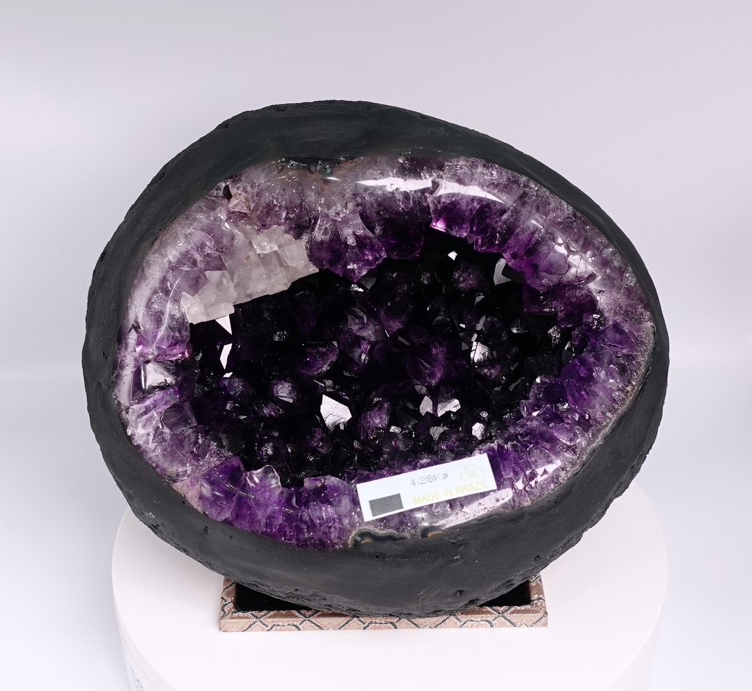 宝丽金珠宝-天然乌拉圭紫晶洞 - 摆饰 - 水晶 