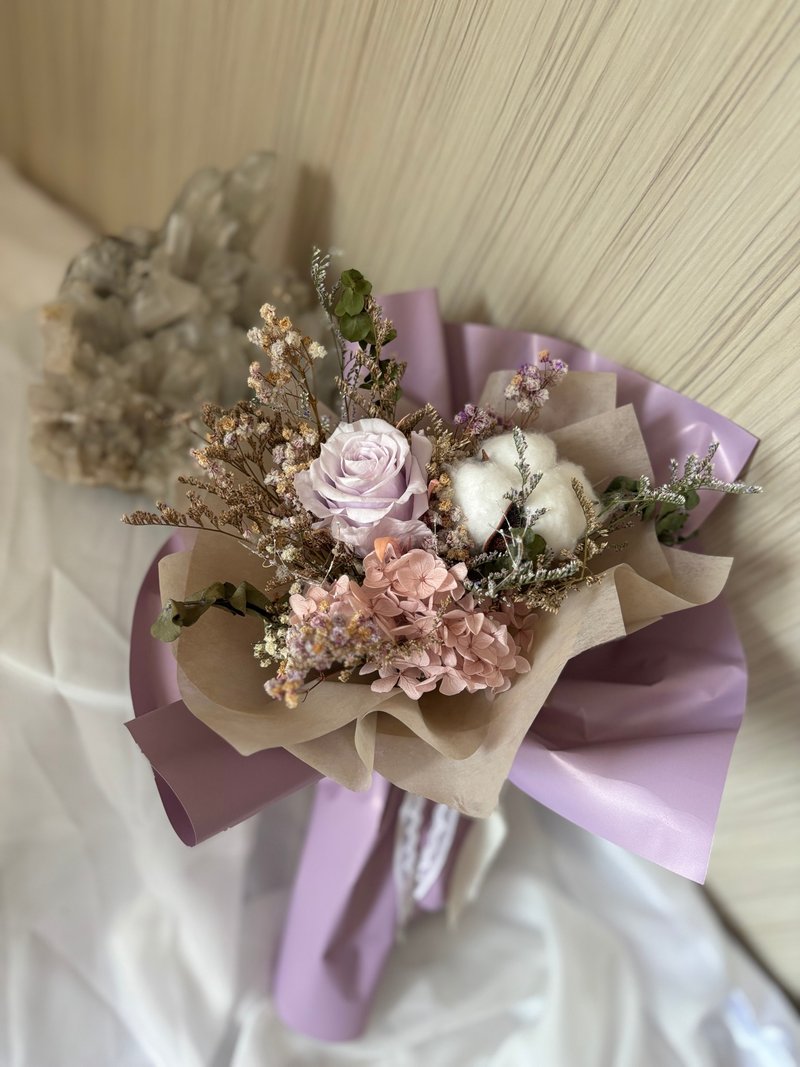 永生玫瑰花束/干燥花束 - 干燥花/捧花 - 植物．花 