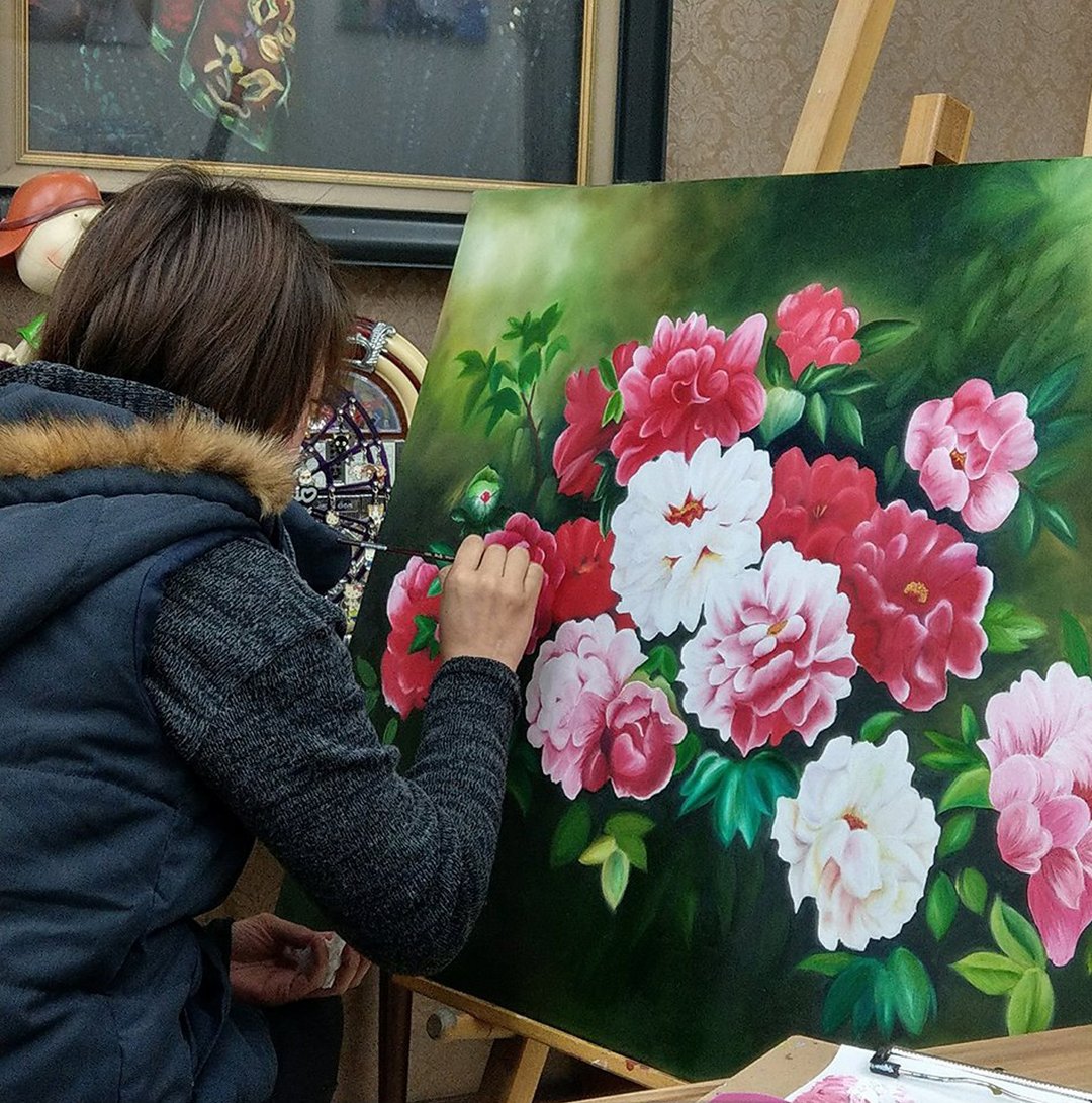 油画课-自选题材 自由创作课程-宠物画 风景画 家教班 - 插画/绘画/写字 - 棉 