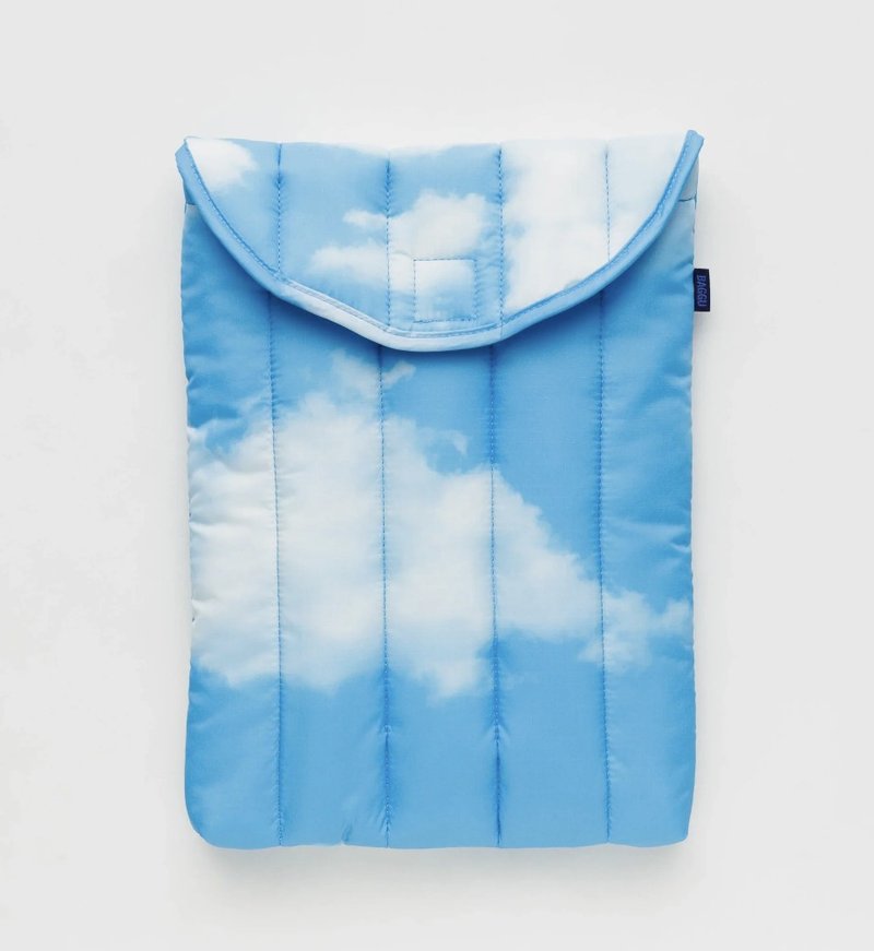 BAGGU 电脑平板保护套 13寸 - 云朵 - 电脑包 - 防水材质 蓝色