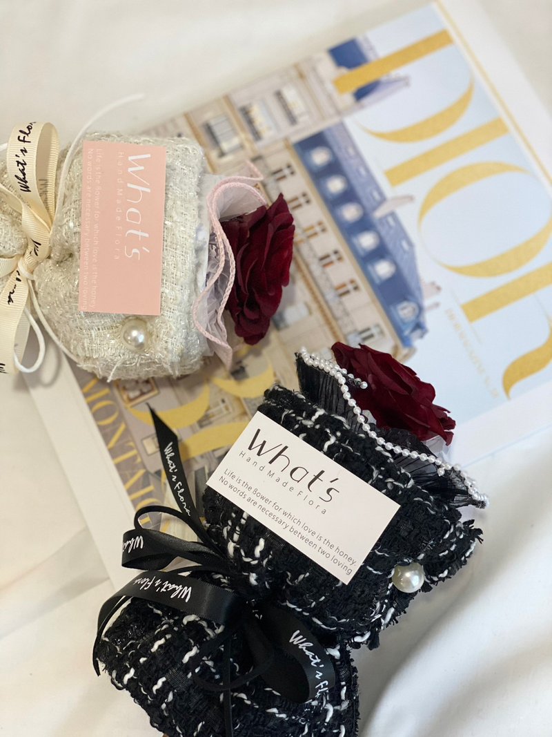 单朵款俄罗斯花束/小香风/情人节花束 - 摆饰 - 植物．花 黑色