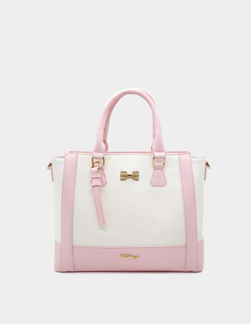 Velour Arc Tote 蝴蝶结扣手挽侧背袋 - 侧背包/斜挎包 - 其他材质 多色