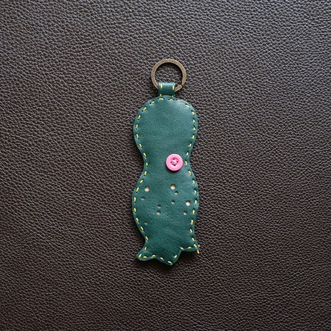 Octopus (Masuki) Key Holder / Green - 钥匙链/钥匙包 - 真皮 绿色
