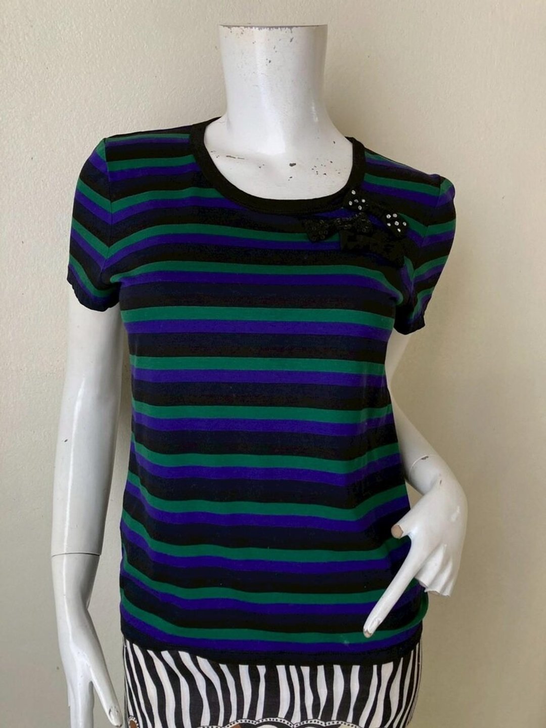 90's SONIA RYKIEL T 恤 尺寸 40 - 女装 T 恤 - 棉．麻 