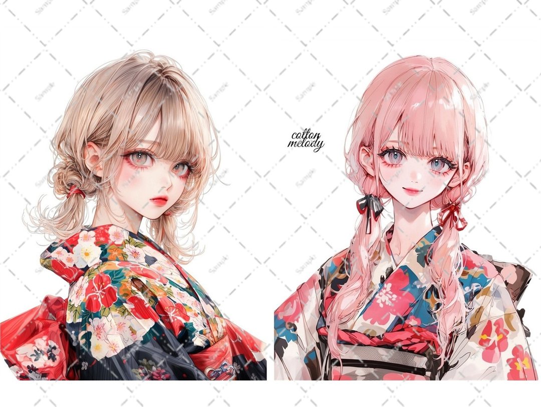原创贴纸 no.8639 人物贴纸 原创贴纸 人物贴纸 女孩贴纸 原创人物贴纸 - 贴纸 - 纸 