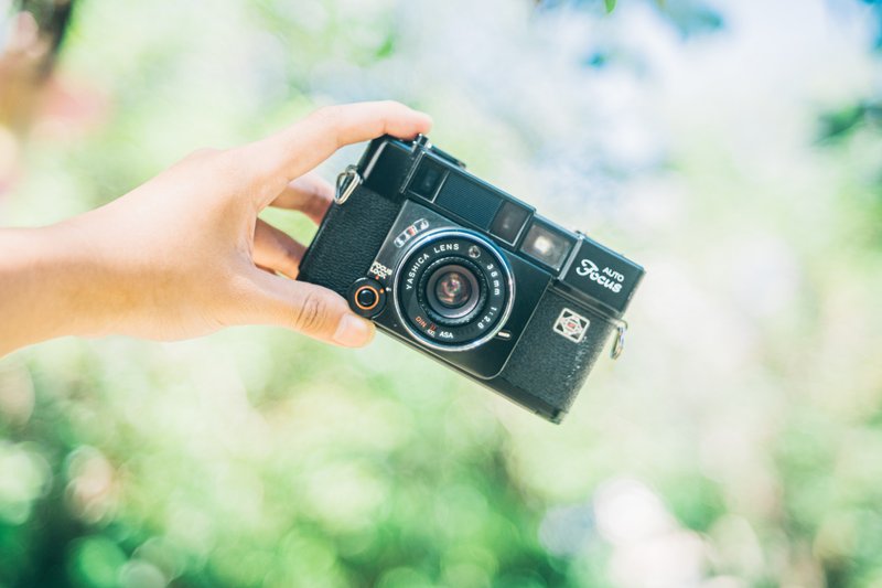 Yashica Auto Focus  38mm F2.8大光圈 底片相机  自动对焦 - 相机 - 其他金属 黑色