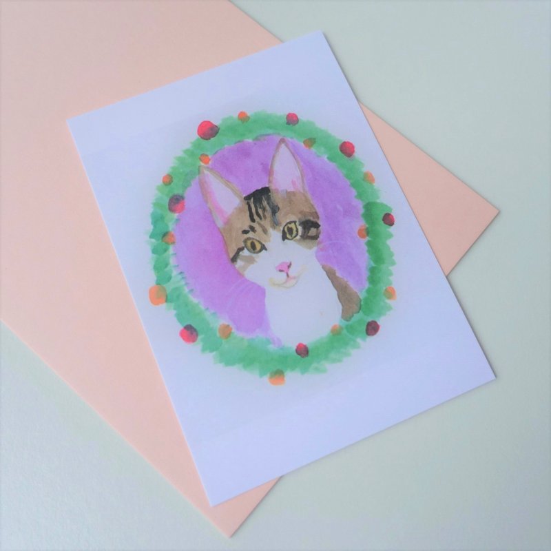 明信片 猫咪 - 卡片/明信片 - 纸 