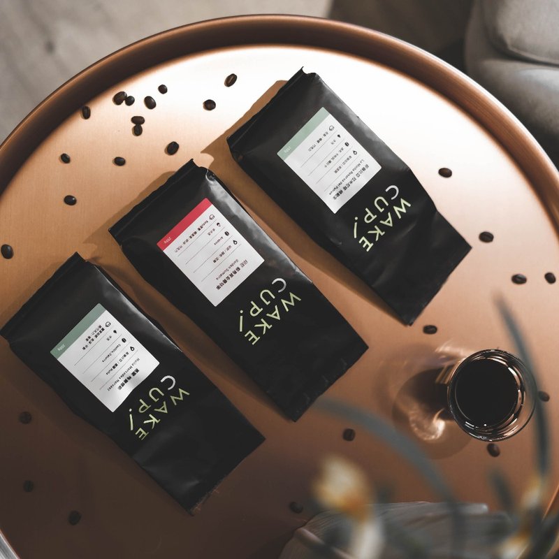 WAKE CUP !  印尼 苏岛 黄金曼特宁 水洗咖啡豆 - 咖啡 - 新鲜食材 红色