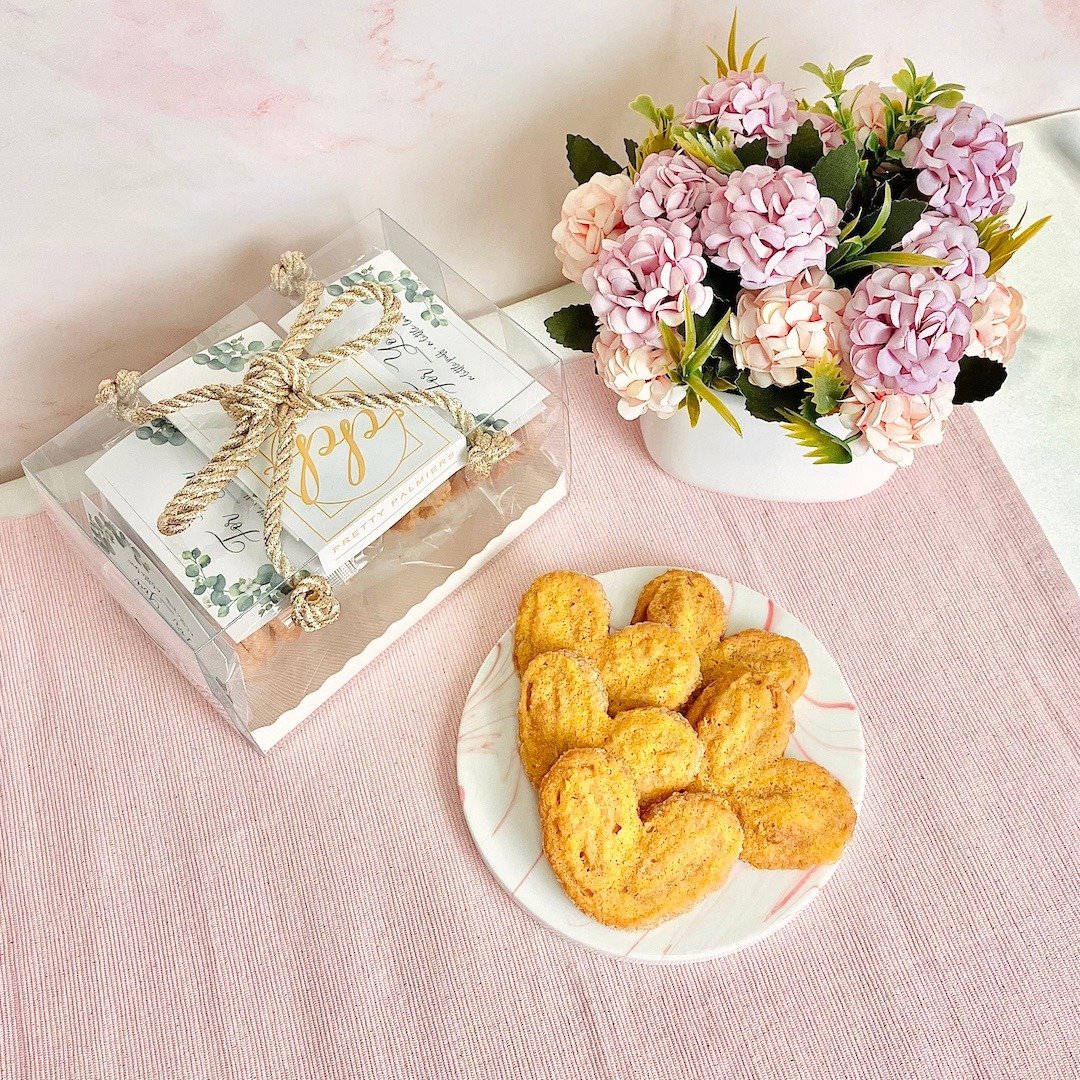 咸蛋黄蝴蝶酥礼盒 | 手工曲奇蝴蝶酥 - 手工饼干 - 新鲜食材 