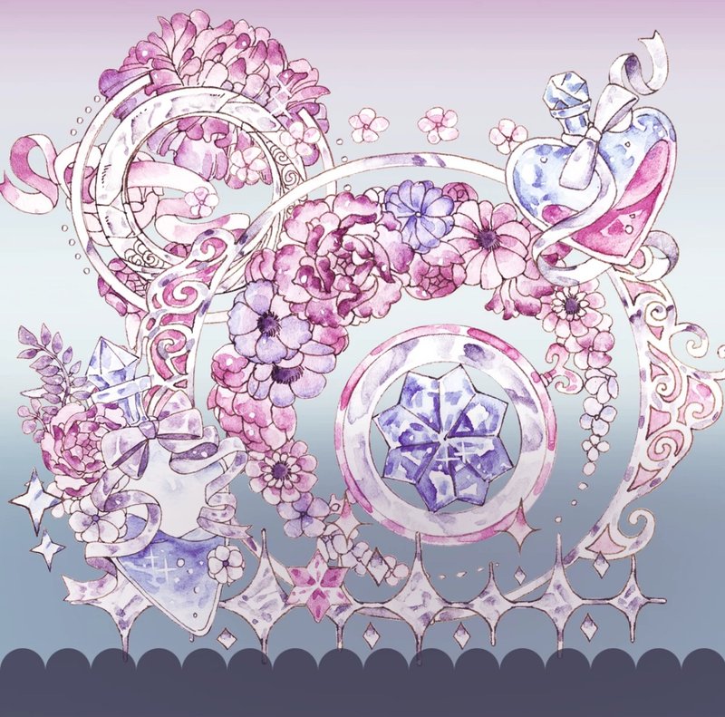 星钻花露 PET 纸胶带 - 纸胶带 - 纸 
