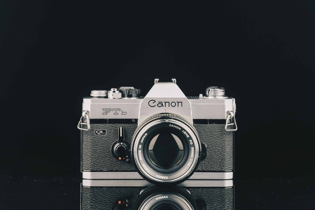 Canon FTb QL+Canon FD 50mm F=1.4 #0615 #135底片相机 - 相机 - 其他金属 黑色